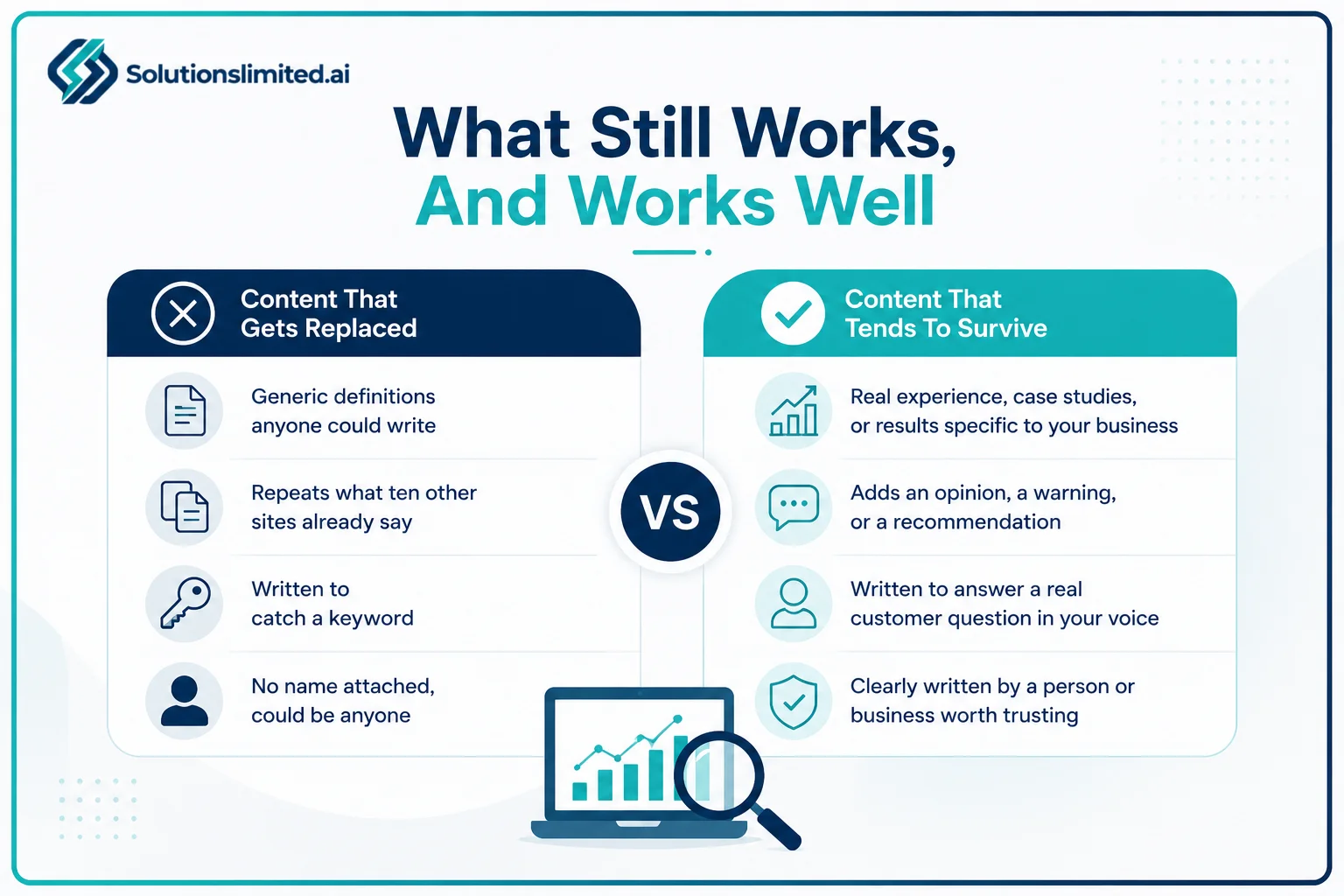 What still works well in SEO for small businesses in 2026