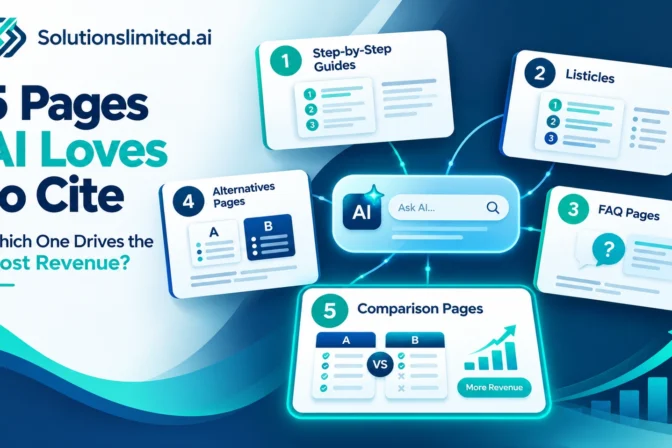 The 5 Page Types AI Cites Most (and the One That Drives Revenue)